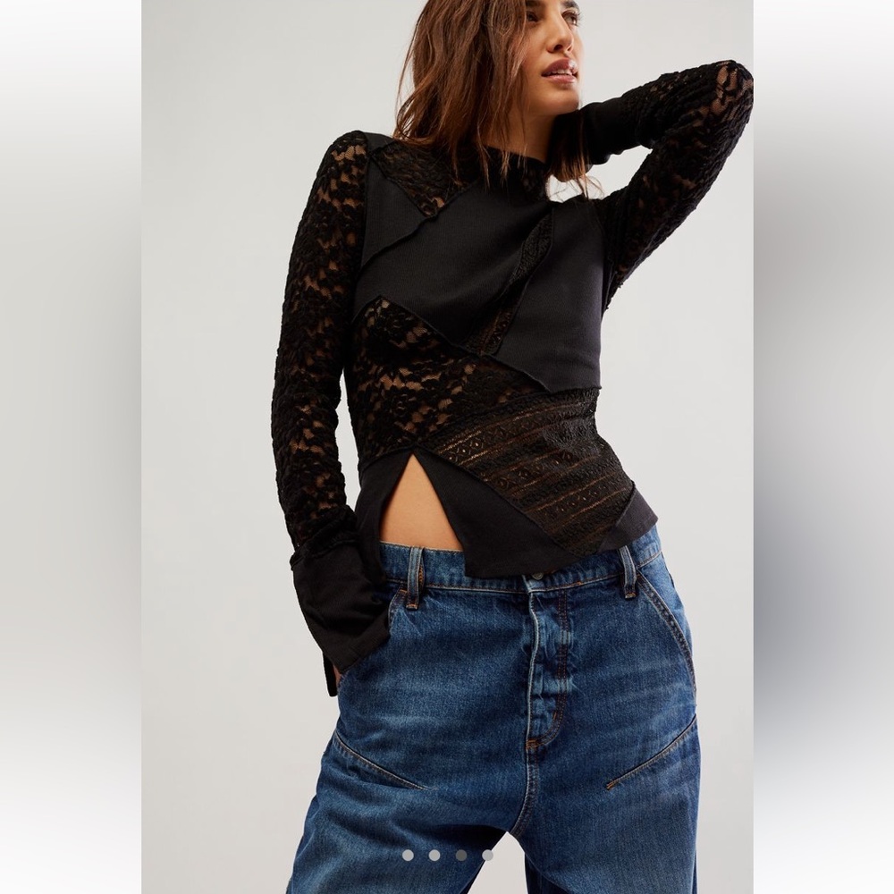 Free People First Frost Layering Top NWT Medium